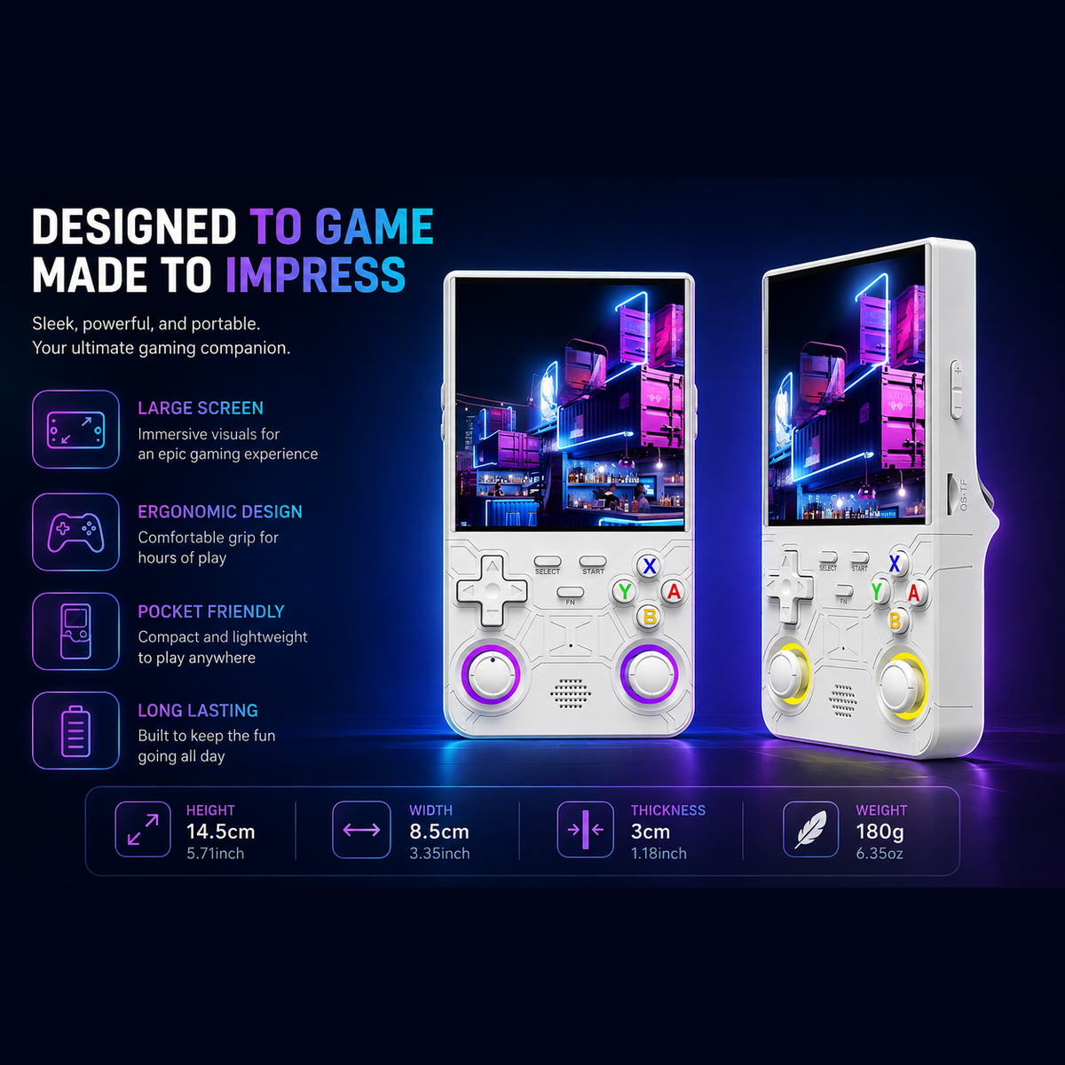 RetroPlay Handheld Game Console