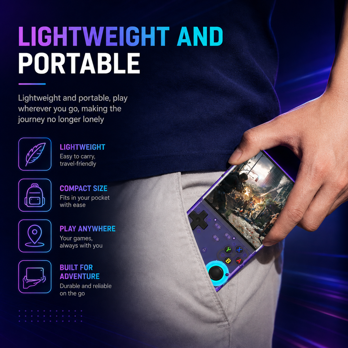 RetroPlay Handheld Game Console