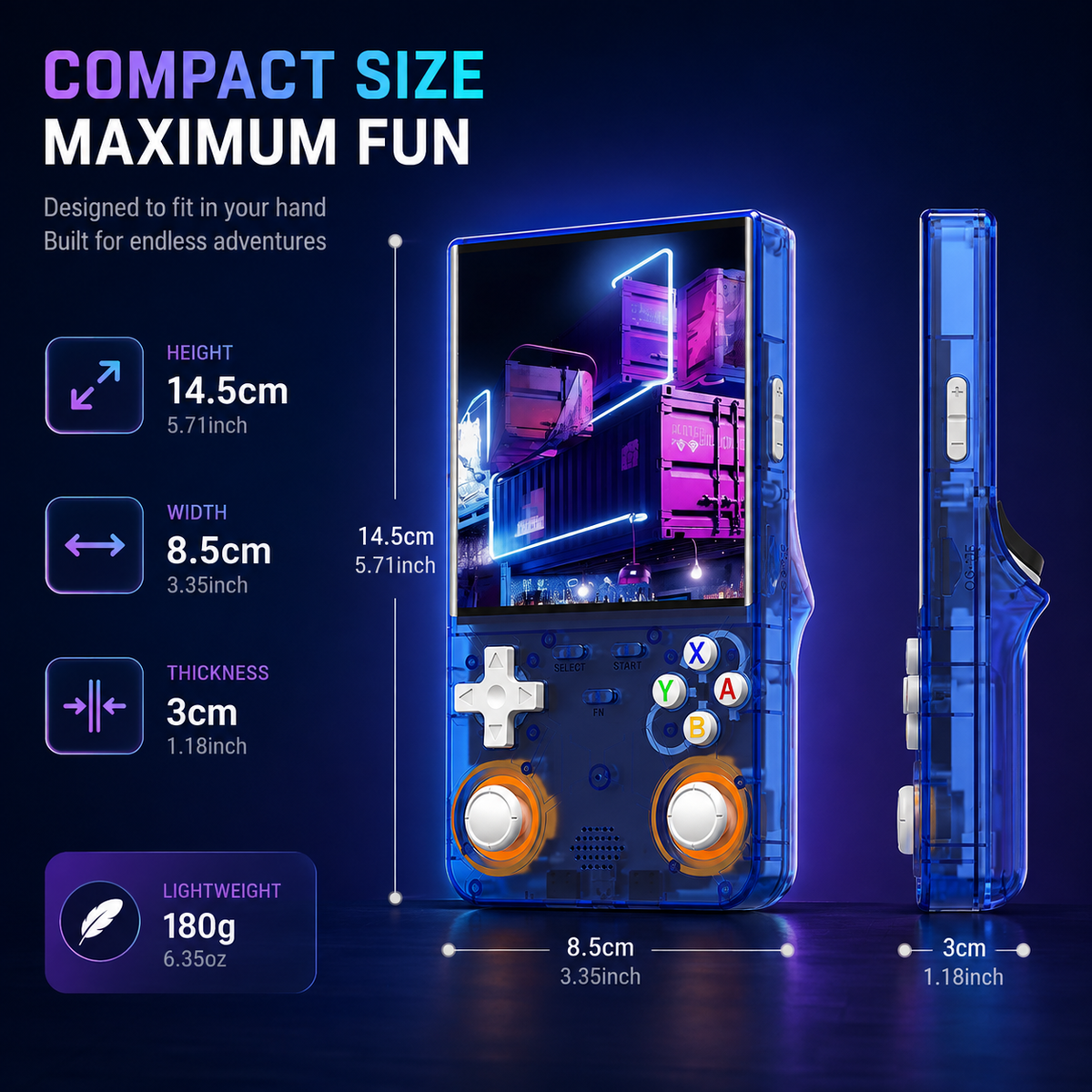 RetroPlay Handheld Game Console
